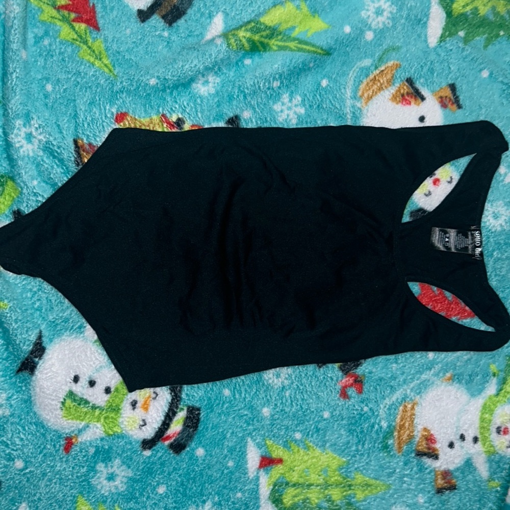 Shape wear black body suit